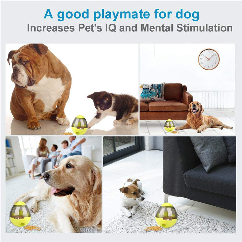 Dog Treat Dispenser Toy – Interactive Food Feeder for Training & Play