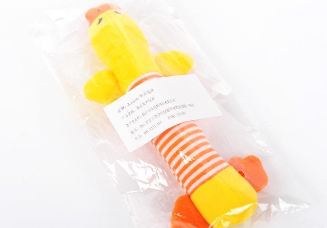 Interactive Squeaky Dog Toy – Fun Sound Chew Play for Pets