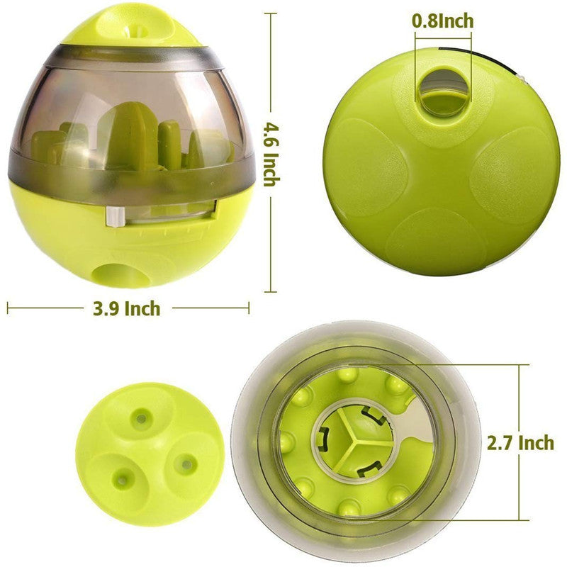 Dog Treat Dispenser Toy – Interactive Food Feeder for Training & Play