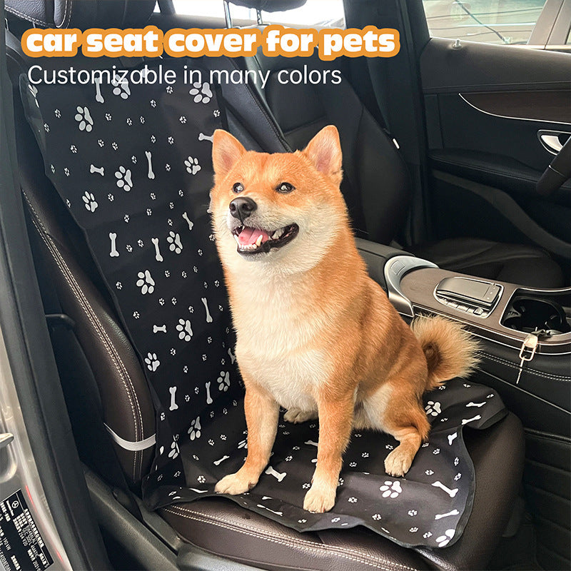 “Pet Car Seat Cover Waterproof – Dog & Cat Sleeping Mat, Anti-Dirty Travel Protector”