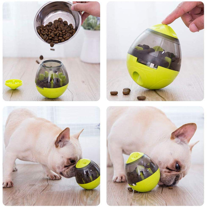 Dog Treat Dispenser Toy – Interactive Food Feeder for Training & Play