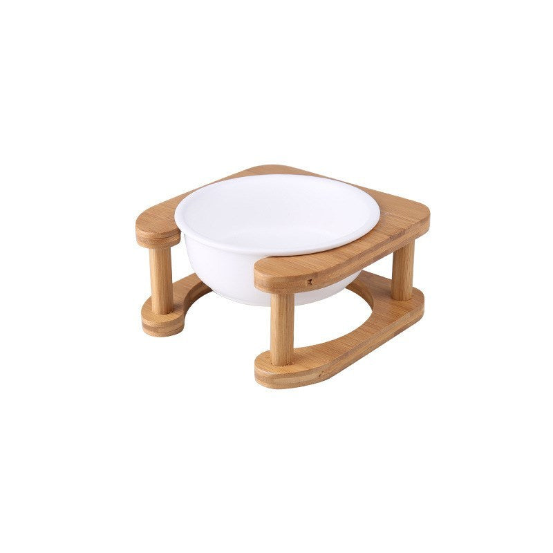Ceramic Cat Food Bowl – Non-Slip, Easy-Clean Feeding Dish for Cats
