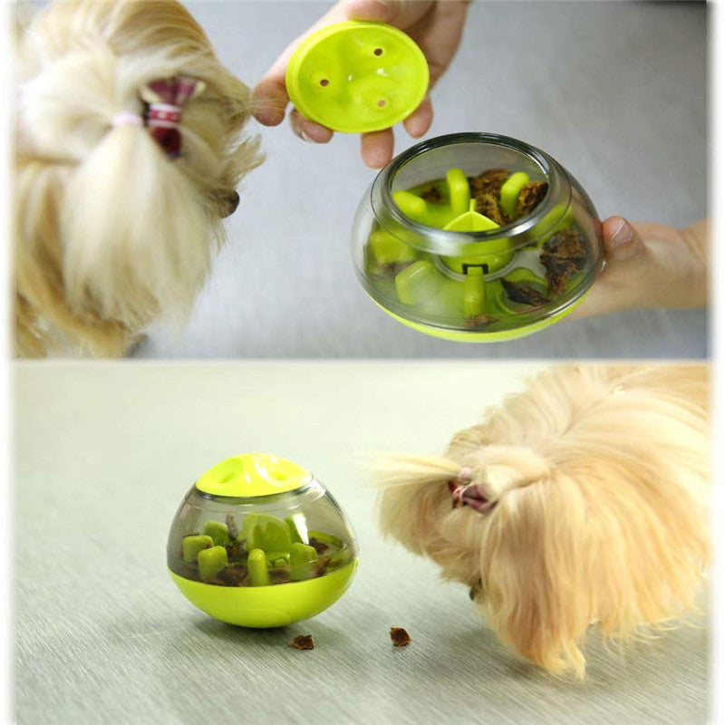 Dog Treat Dispenser Toy – Interactive Food Feeder for Training & Play