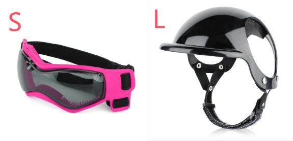 Pet Motorcycle Safety Helmet – Protective Helmet for Dogs & Cats