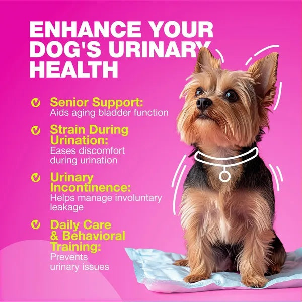Dog Cranberry Supplement – Natural UTI & Bladder Support for Kidney Health