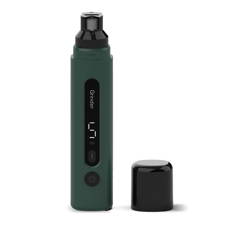 Rechargeable Dog & Cat Nail Grinder – Electric Pet Nail Trimmer, Quiet 5-Speed Claw Care Tool