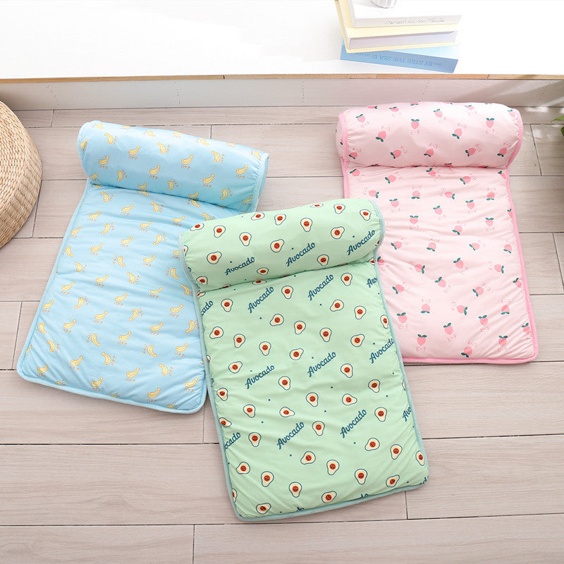Portable Cooling Dog & Cat Mat – Summer Blanket, Washable Pet Bed