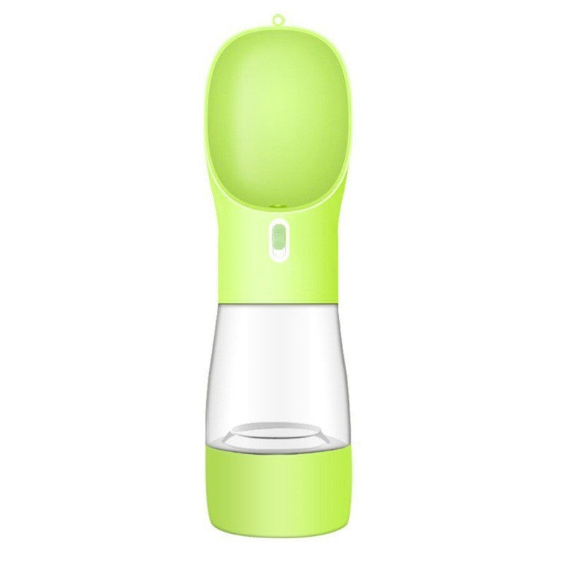 2-in-1 Portable Dog Water Bottle & Bowl – Travel Pet Feeder for Outdoor Walks