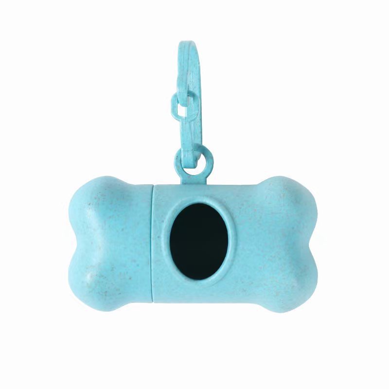 Portable Bone-Shaped Pet Waste Bag Holder – Eco Poop Dispenser for Dogs