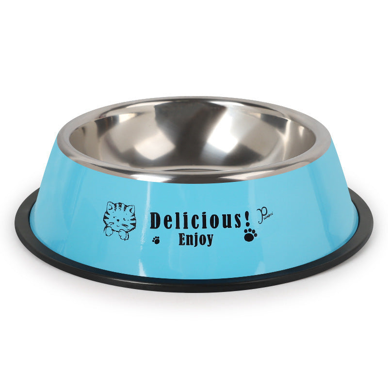 Basics Stainless Steel Dog Bowl, Single