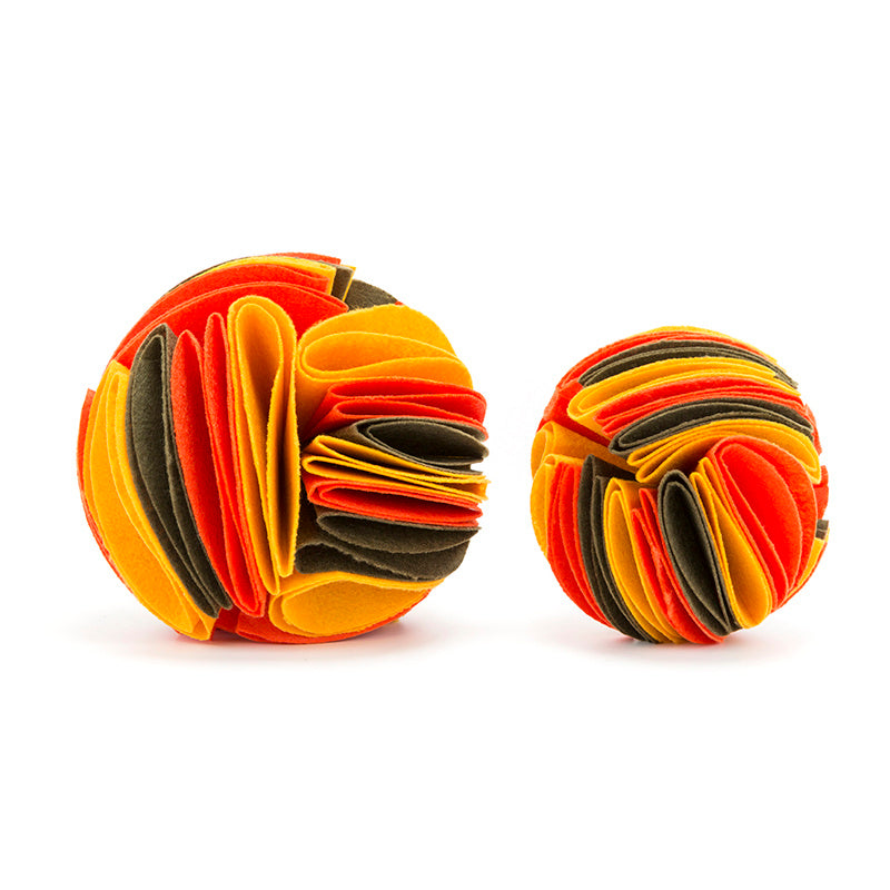 Foldable Dog Snuffle Ball – IQ Training & Feeding Toy for Dogs
