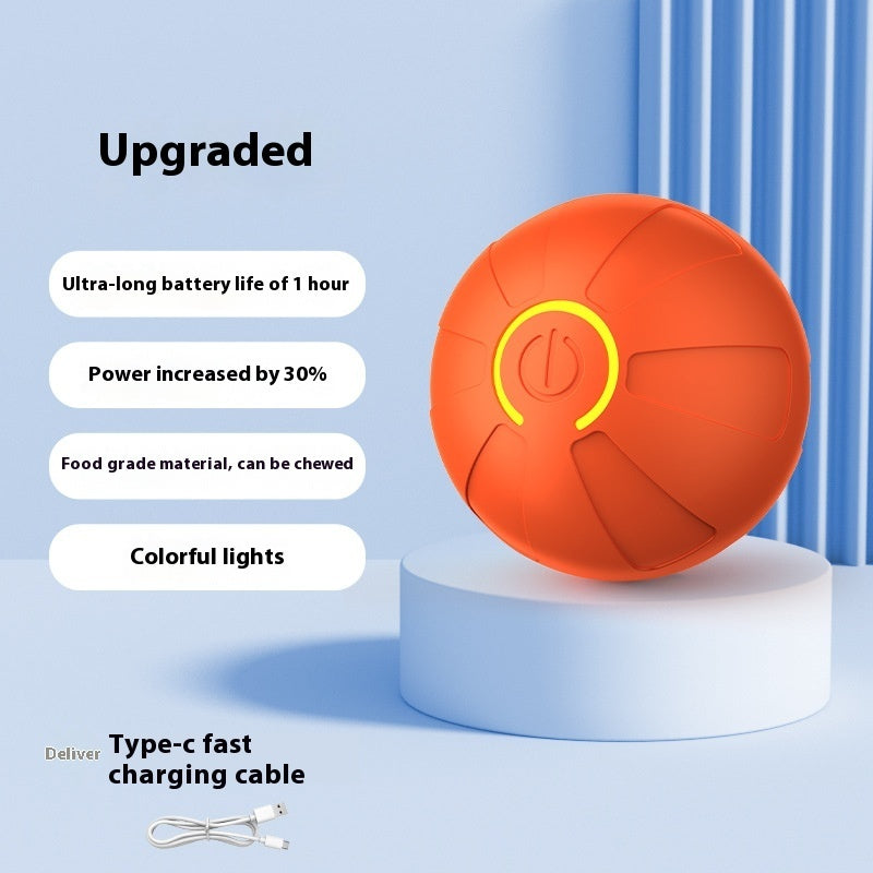 Interactive Electric Jumping Ball – Automatic Dog Teasing & Training Toy with Lights