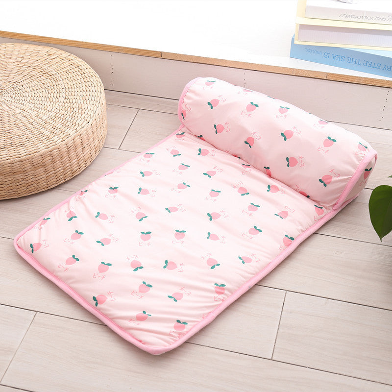 Portable Cooling Dog & Cat Mat – Summer Blanket, Washable Pet Bed