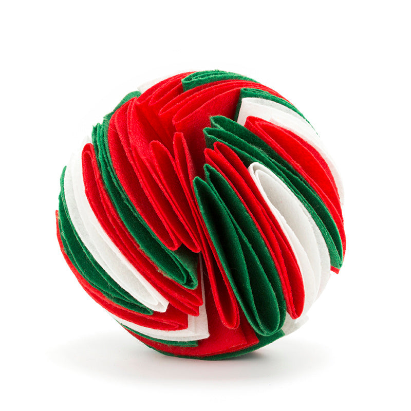 Foldable Dog Snuffle Ball – IQ Training & Feeding Toy for Dogs