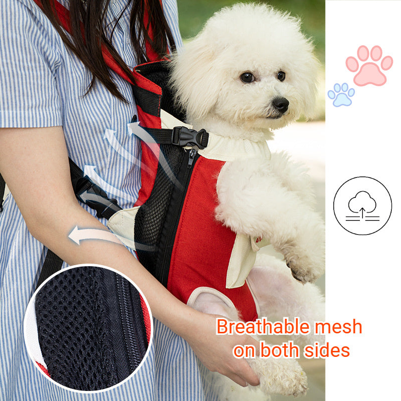 Portable Pet Sling Carrier – Breathable Travel Bag for Puppies & Kittens