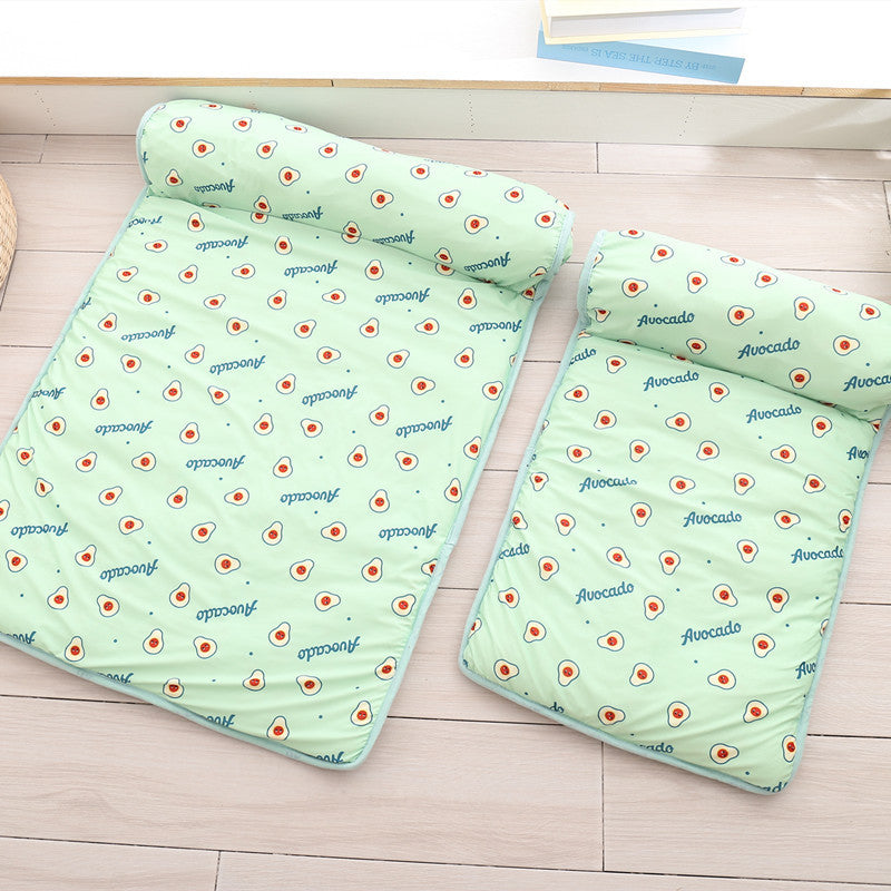 Portable Cooling Dog & Cat Mat – Summer Blanket, Washable Pet Bed