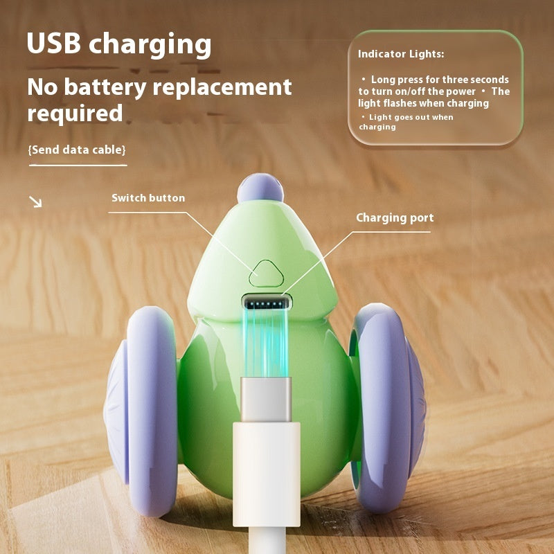 Interactive Electric Cat Toy – Smart Mouse Car with Obstacle Avoidance