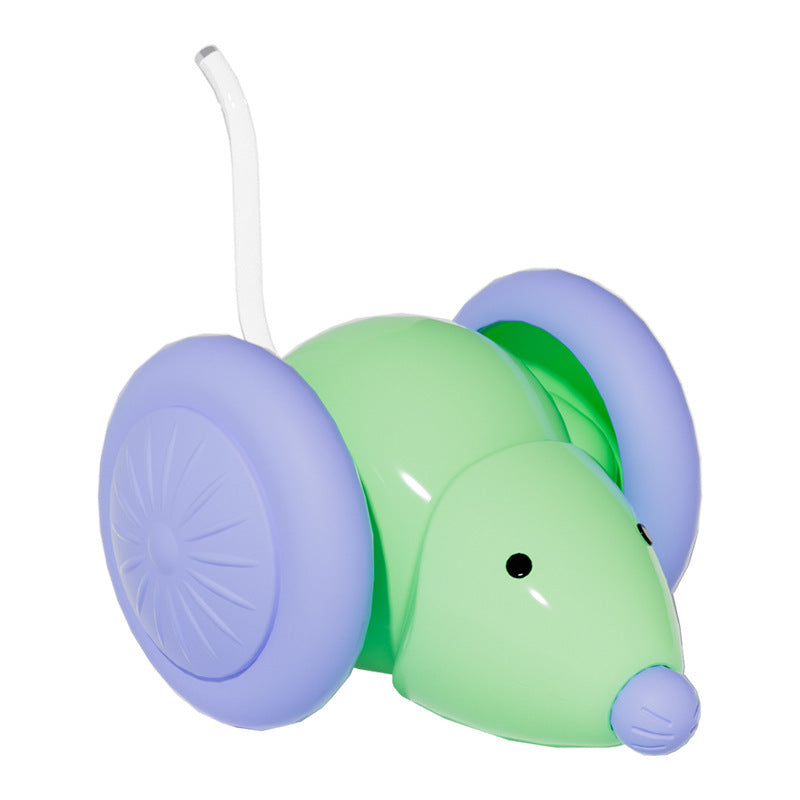 Interactive Electric Cat Toy – Smart Mouse Car with Obstacle Avoidance