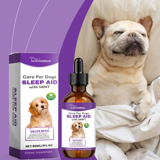 Dog Sleep Drops – Natural Calming Support for Restful Nights