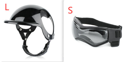 Pet Motorcycle Safety Helmet – Protective Helmet for Dogs & Cats