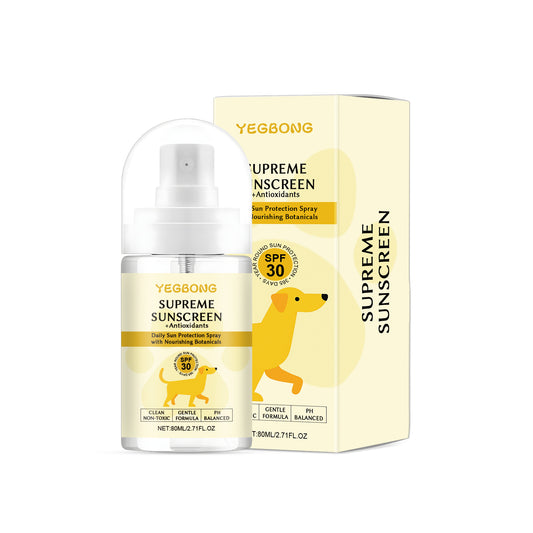 Dog Sun Protection Spray – Safe & Gentle UV Shield for Pets