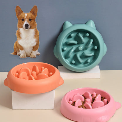 Pet Slow Feeder Bowl – Healthy Eating Solution for Dogs