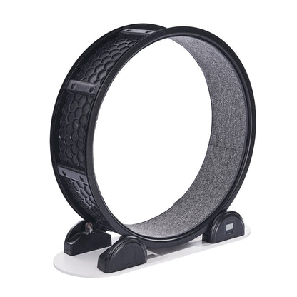 Cat Exercise Wheel with Pedometer – Indoor Treadmill for Healthy & Active Cats