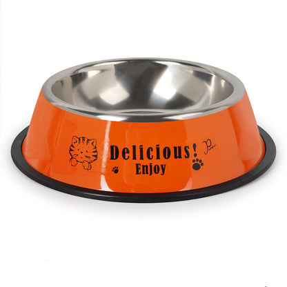 Basics Stainless Steel Dog Bowl, Single