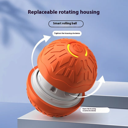 Interactive Electric Jumping Ball – Automatic Dog Teasing & Training Toy with Lights