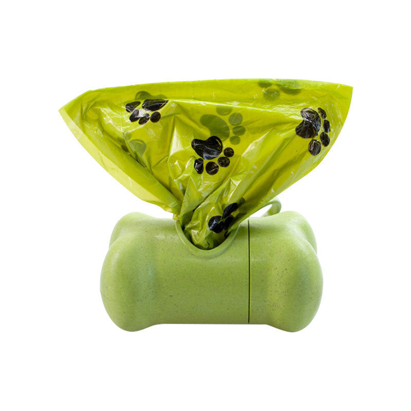 Portable Bone-Shaped Pet Waste Bag Holder – Eco Poop Dispenser for Dogs