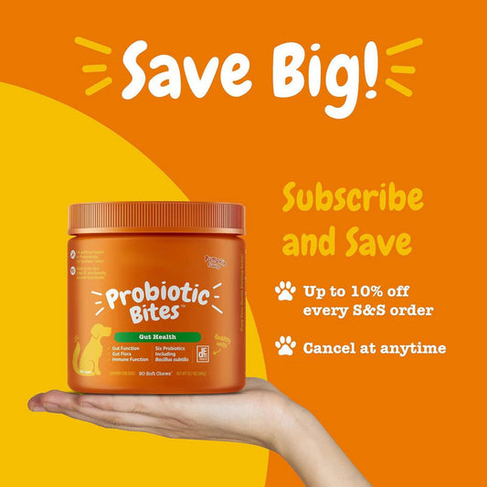 Probiotic Chewable Tablets for Dogs & Cats – 315g Digestive Health Supplement