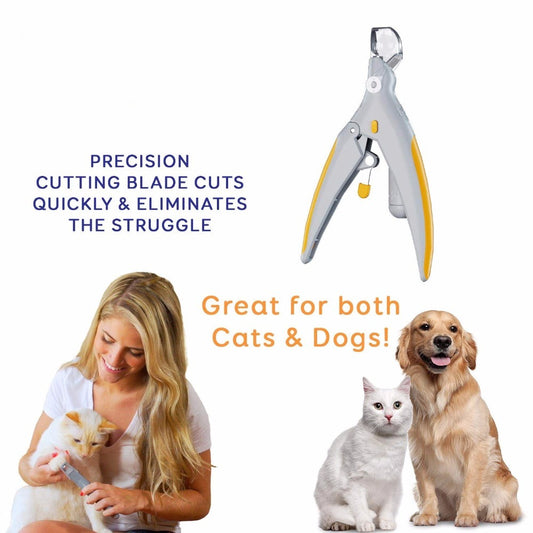 Pet Nail Trimmer & Grinder – Safe Electric Clipper for Dogs and Cats