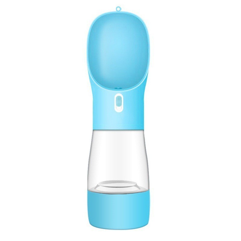 2-in-1 Portable Dog Water Bottle & Bowl – Travel Pet Feeder for Outdoor Walks