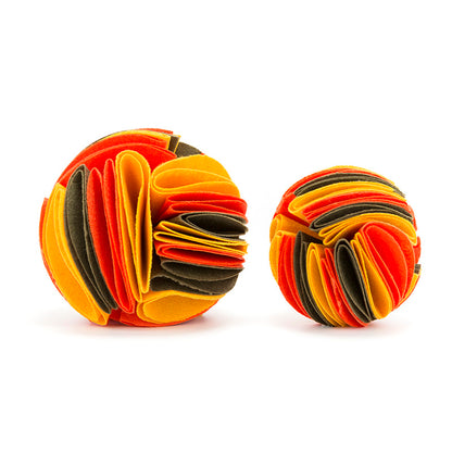 Foldable Dog Snuffle Ball – IQ Training & Feeding Toy for Dogs