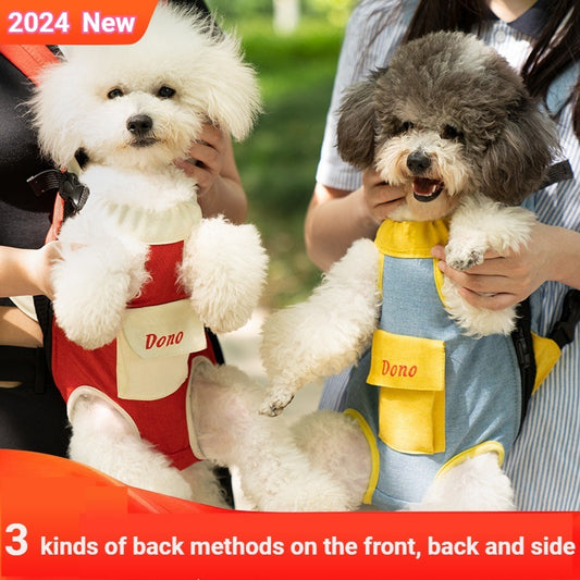 Portable Pet Sling Carrier – Breathable Travel Bag for Puppies & Kittens