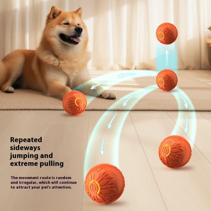 Interactive Electric Jumping Ball – Automatic Dog Teasing & Training Toy with Lights